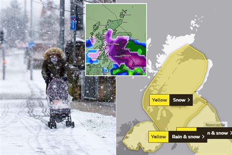 Scotland Weather Forecast Scots On Snow Alert As Met Office Warns Of