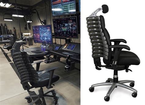 Batman’s desk chair in Batman v Superman - Film and Furniture