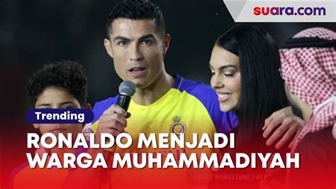 5 Fakta Ronaldo Menjadi Warga Muhammadiyah Dapat Gaji Fantastis