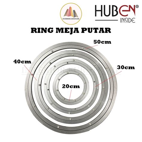 Jual Kolaher Ring Meja Putar Makan Putar Lazy Susan Rotate Tatakan Kaca