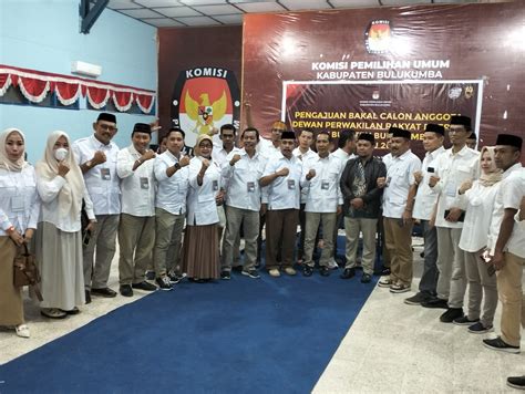 Gerindra Bulukumba Ajukan Bacaleg Ke Kpu Didominasi Milenial Kutip Co