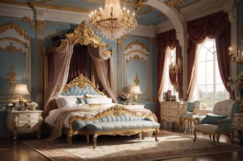 Premium AI Image | Victorian Bedroom Decor Classic Elegance Revisited