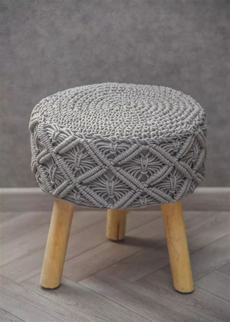 Buy Ottoman Chair And Macrame Ottoman Stools Online In India At Best