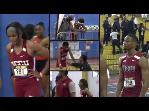 NCCU At 2018 MEAC Indoor Track Field Championships YouTube