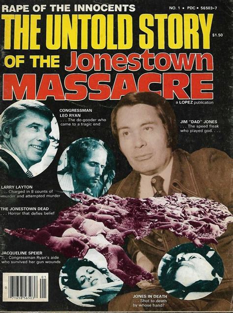 1979 Untold Story Of Jonestown Massacre Magazine Jim Jones Peoples Temple Rare 1992631941