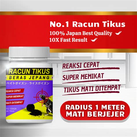 Jual Racun Tikus BERAS JEPANG asli JEPANG Basmi tikus jagonya melenyapkan tikus GANAS AMPUH ...