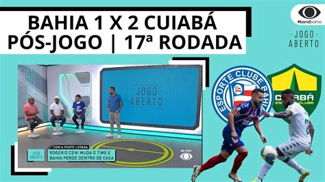 Bahia X Cuiab Tricolor Perde De Aproveitamento Jogando Em