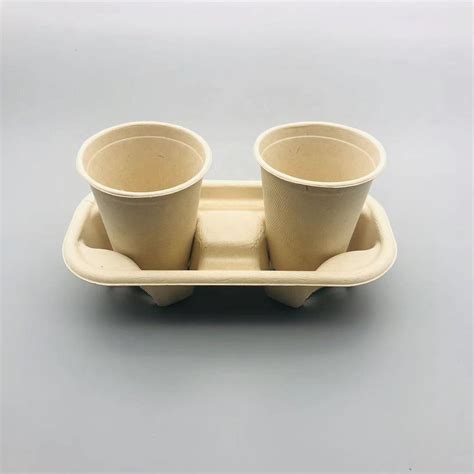 Biodegradable Disposable Bamboo Fiber Sugarcane Bagasse Pulp Cups