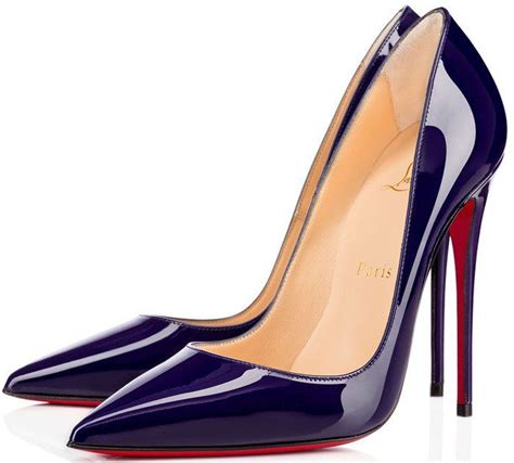 Christian Louboutin So Kate Purple Pop Patent Leather Christian