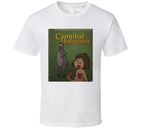 Cannibal Holocaust Jungle Book Cursed Parody Meme T Shirt