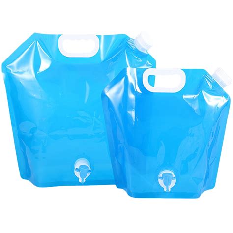 Hiking Collapsible Container Camping Accessories Water Tank Bottle Pouch Canister 20 Liters For