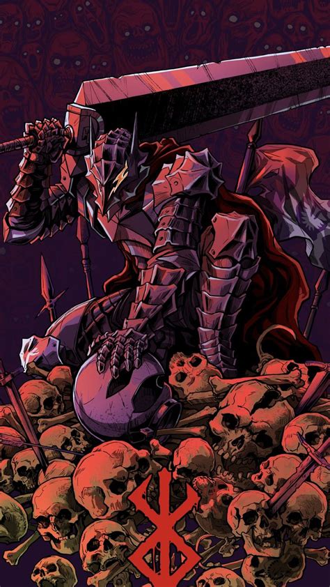 G U T S Anime Berserk Dark Fantasy Art