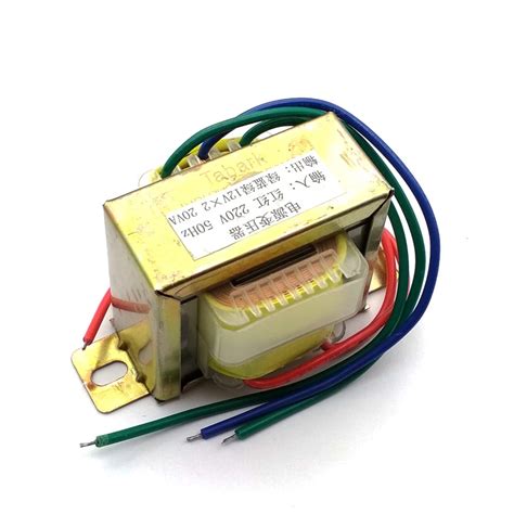 20W EI Ferrite Core Input 220V 50Hz Vertical Mount Electric Power