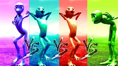 Alien Dance VS Funny Alien VS Dame Tu Cosita VS Funny Alien Dance VS