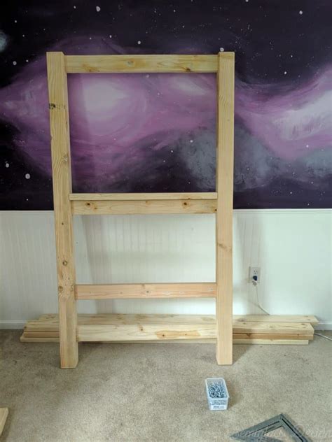 How to Build a DIY Canopy Bed Frame - Semigloss Design