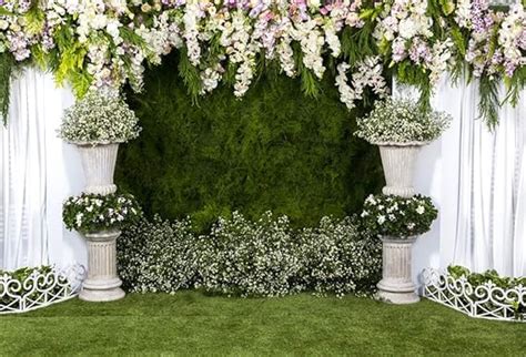 Laeacco Arch Wedding Flowers Backdrop 10 X 8 Ft Vinyl Photography