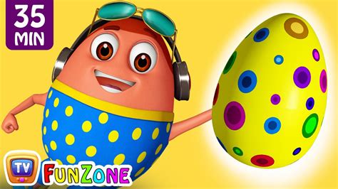 Learn YELLOW Colour With Johny Johny Yes Papa Surprise Eggs Colors