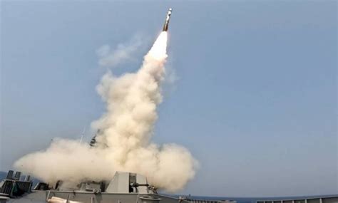 Ship Launched Version Of Brahmos Supersonic Missile