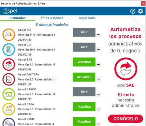 Conoce La Herramienta Aspel Al Actualizaci N Portal De Clientes