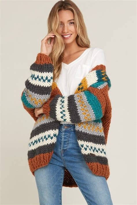 Bohemian Sweater Hippie Chic Ideas Bohemian Clothes Knit Sweater Outfit Knit Sweater Cardigan