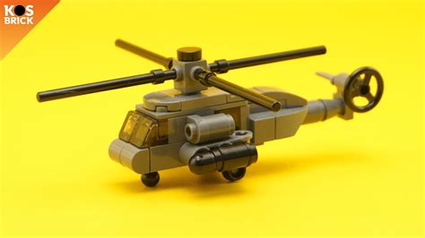 Lego Military Sikorsky Pavelow Helicopter Tutorial YouTube