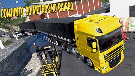 Daf No Rodo Trem Metros Ets Mods Br Youtube