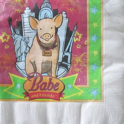 Babe And Friends Vintage Lunch Napkins Ct