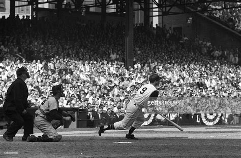 Pittsburgh Pirates Bill Mazeroski In Action Hitting Game Winning