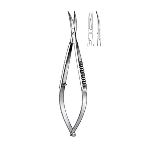 Westcott Micro Scissors Cm Curved Vii Medical Veterinary Implants