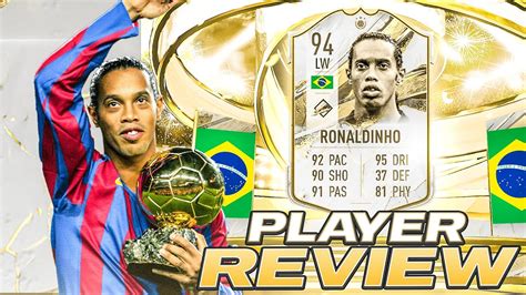 OMG 94 PRIME ICON RONALDINHO SBC PLAYER REVIEW FIFA 23 ULTIMATE