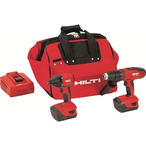 Hilti Volt Lithium Ion Cordless Hammer Drill Driver Impact Driver