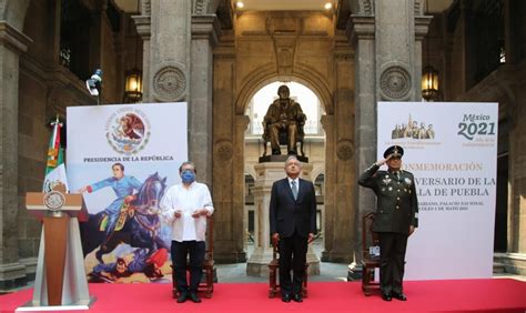 López Obrador Conmemora 159 Aniversario De La Batalla De Puebla