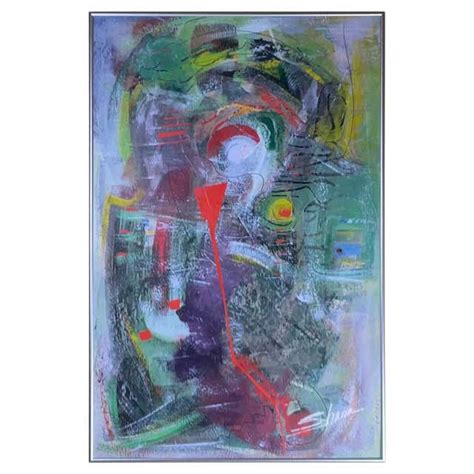 Contemporary Abstract Painting by Cuban-American Artist by Juan A. Navarrete For Sale at 1stDibs ...