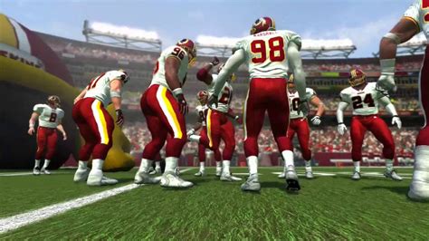 2007 2006 Washington Redskins 4 Stars Player Introductions Madden Nfl