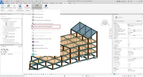 Generating Native Revit Elements From A Structural Ifc New Module