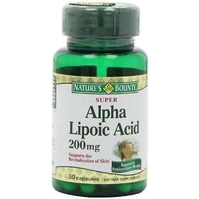 Nature S Bounty Super Alpha Lipoic Acid Mg G Lules Au Meilleur