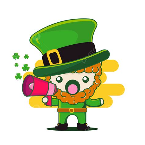 Cute St Patricks Day Clipart Hd Png Cute St Patrick Character With Toa