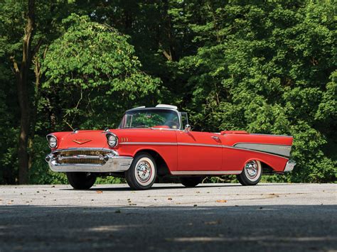 Chevrolet Bel Air Convertible Hershey Rm Sotheby S