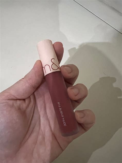 Rom Nd Zero Velvet Tint In Burny Nude Beauty Personal Care Face Makeup On Carousell