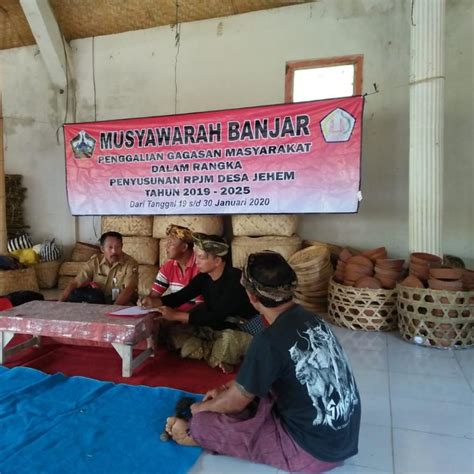 Rapat Musyawarah Penggalian Gagasan Masyarakat Dalam Rangka Penyusunan