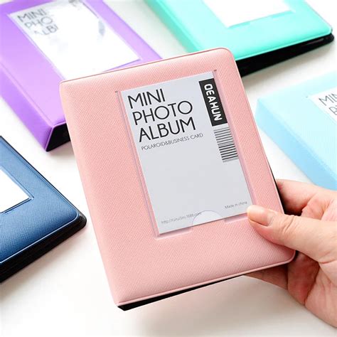 Pockets Mini Instant Polaroid Photo Album Picture Case Fujifilm