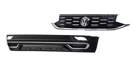 Grade Spoiler Traseiro Frisos Cromado T Cross Highllne Vw T