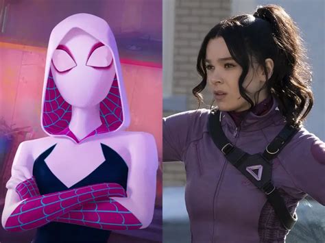 Hailee Steinfeld Across The Spider Verse Gwen Stacy Spider Woman Olarak Karşımıza Çıkıyor