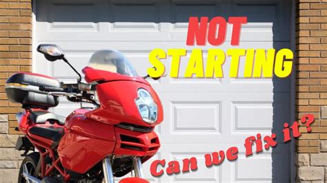 Can We Fix It Ducati Multistrada Not Starting Rip Youtube