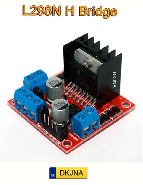 L298n Dual H Bridge Dc Stepper Motor Driver Controller Board For