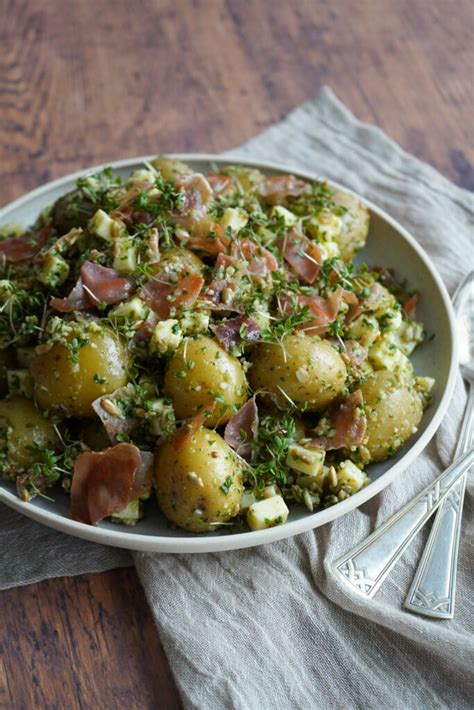 Kartoffelsalat Med Pesto