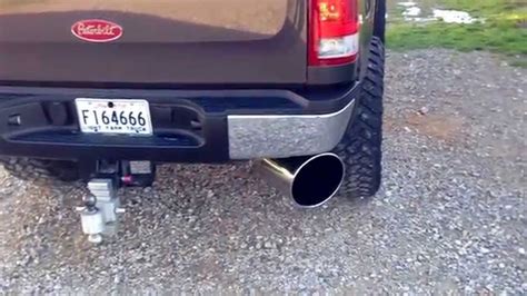 2011 Gmc Duramax 5 Exhaust Turbo Back Youtube