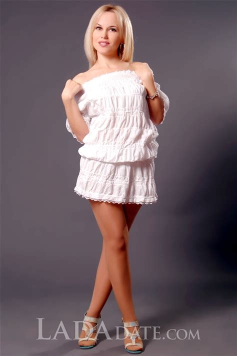 Gorgeous Lyudmila Y O From Nikolaev With Blonde Hair Id Ladadate