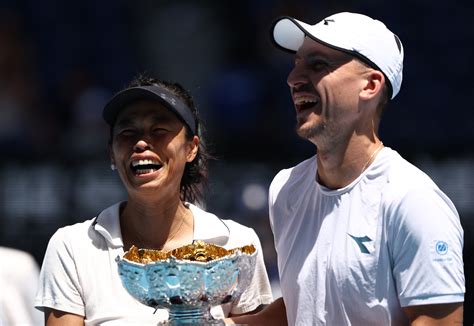 Hsieh Zielinski In Thrilling Mixed Doubles Win At Australian Open