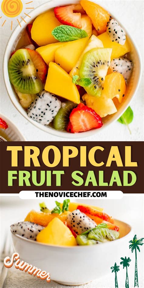 Tropical Fruit Salad | Jessica in the Kitchen